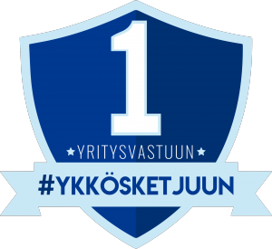 Logo Yritysvastuun ykkösketjuun.