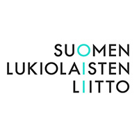 Logo Suomen lukiolaisten liitto.