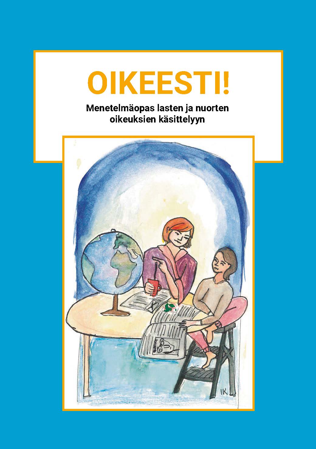 Oikeesti!-oppaan kansikuva