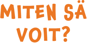 Logo teksti Miten sä voit?