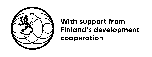 Logo With support from Finland's development cooperation.